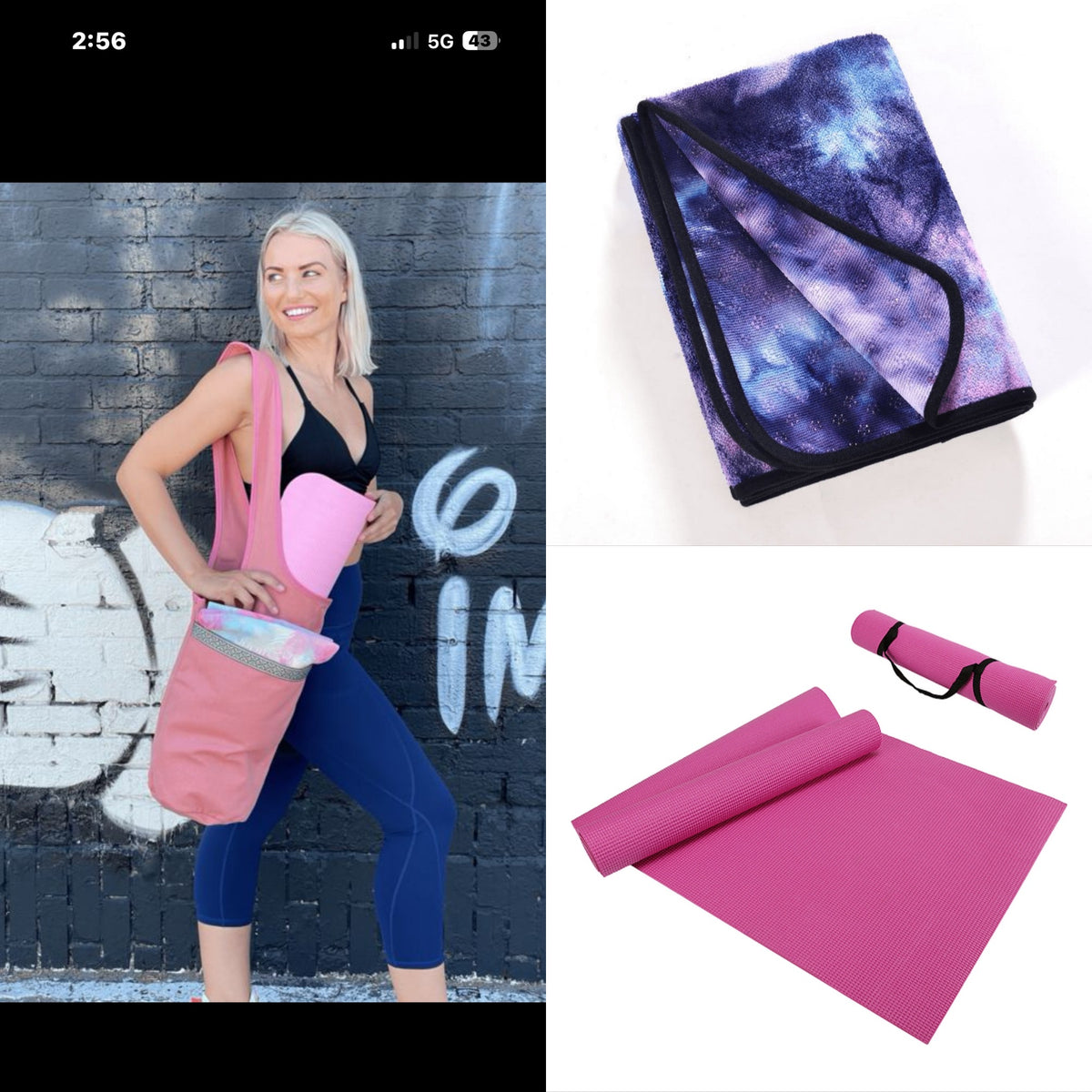 Yoga Starter Set Bundle