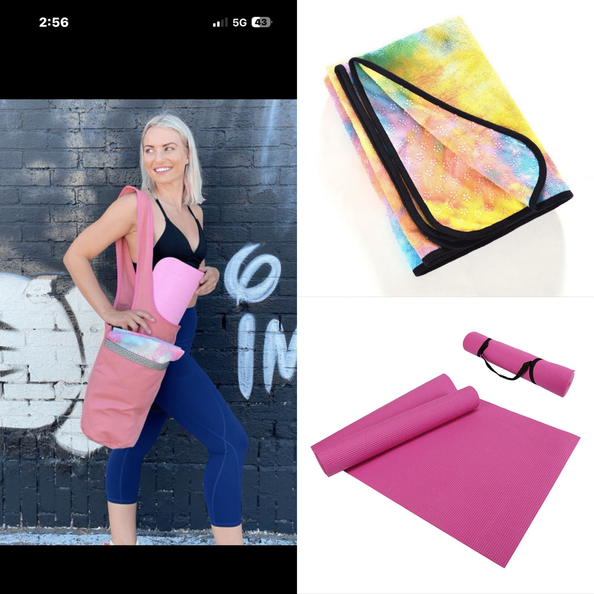 Yoga Starter Set Bundle