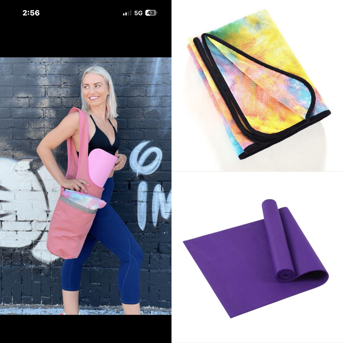 Yoga Starter Set Bundle