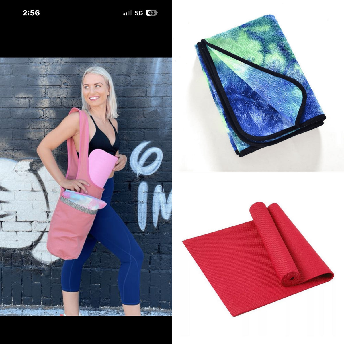 Yoga Starter Set Bundle