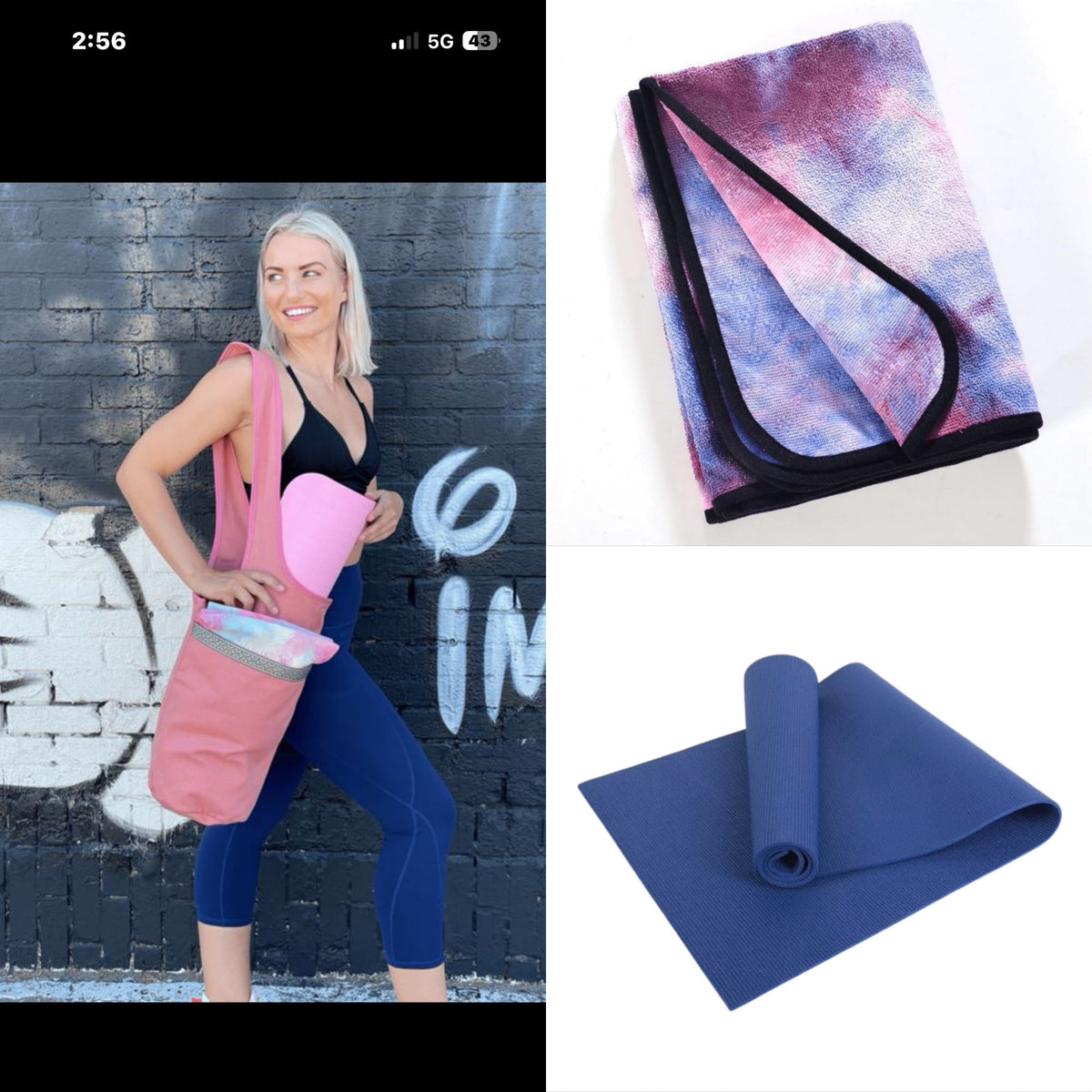 Yoga Starter Set Bundle