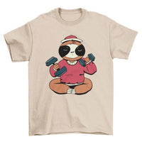 Sloth exercise t-shirt