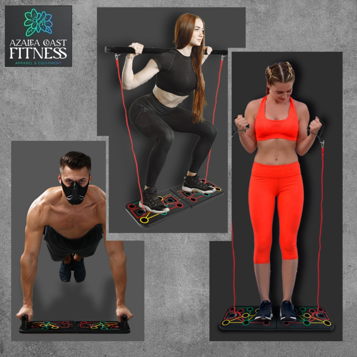Deluxe 9 in 1 Push Up Rack Board System