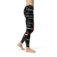 I Love You Leggings